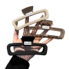 Elegant and matte hairpin at the back of the head, high-end letter hairpin, multiple 13cm large shark clip Item Picture